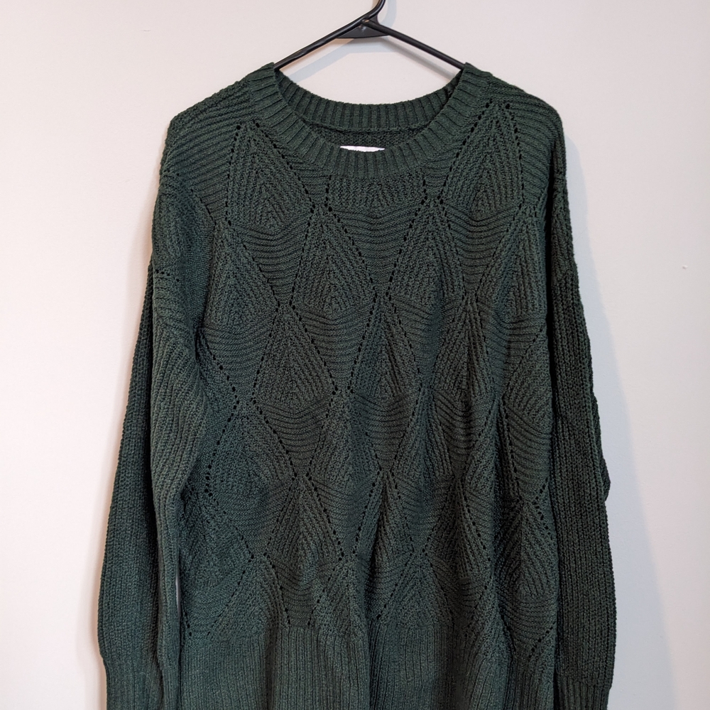 Green Knit Sweater